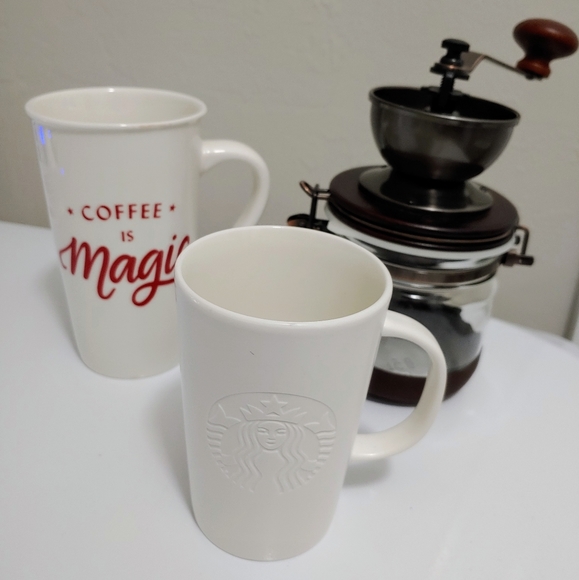 Hario & starbucks Other - Hario Coffee mill Starbucks mugs